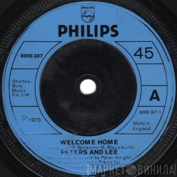 Peters &amp; Lee - Welcome Home