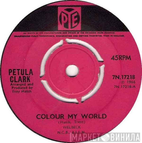 Petula Clark  - Colour My World