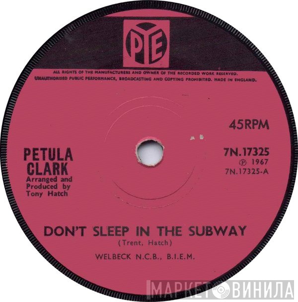 Petula Clark - Don't Sleep In The Subway