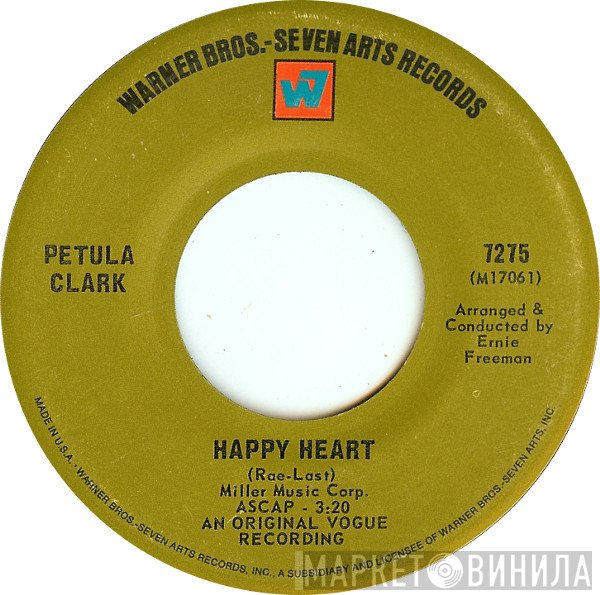Petula Clark - Happy Heart / Love Is The Only Thing