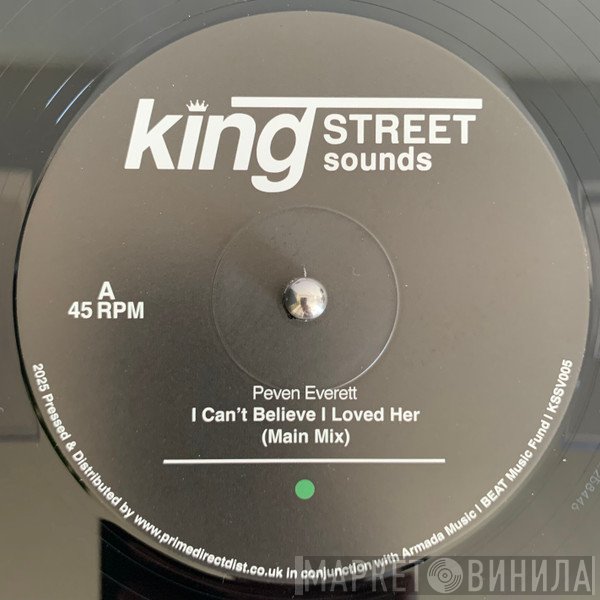 Peven Everett - I Can't Believe I Loved Her