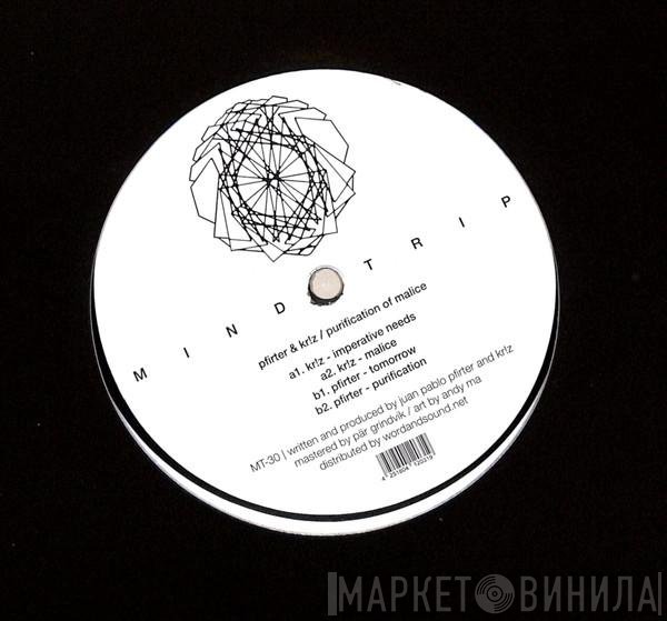 Pfirter & Kr!z  - Purification Of Malice