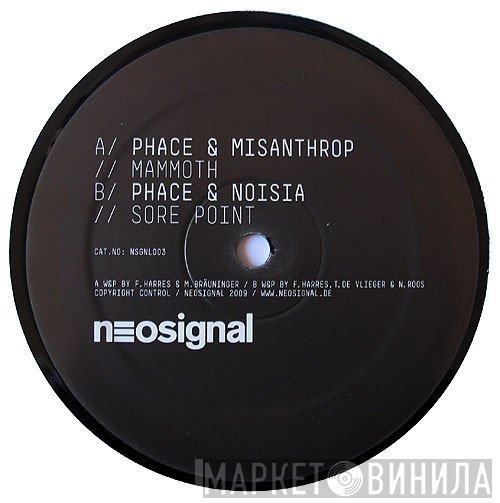 Phace & Misanthrop / Phace & Noisia  - Mammoth / Sore Point