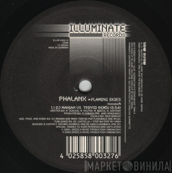 Phalanx - Flaming Skies