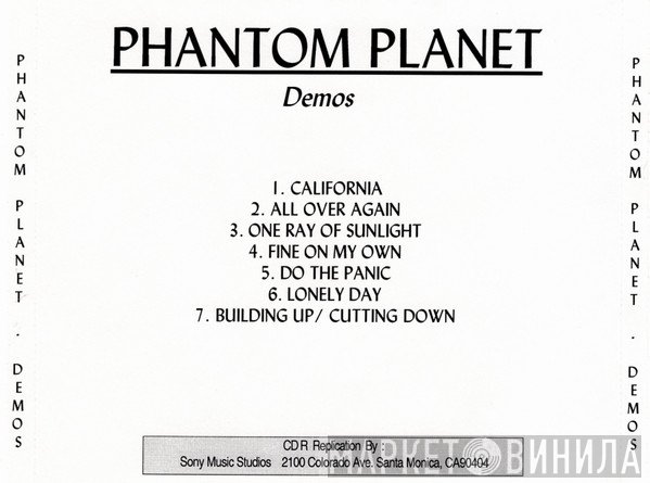 Phantom Planet  - Demos