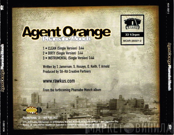 Pharoahe Monch  - Agent Orange