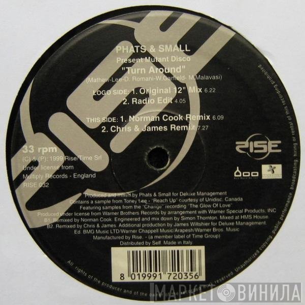Phats & Small Present Mutant Disco  - Turn Around