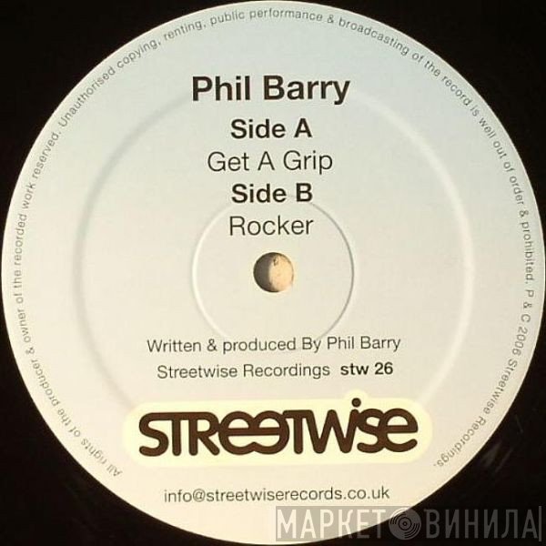 Phil Barry  - Get A Grip / Rocker