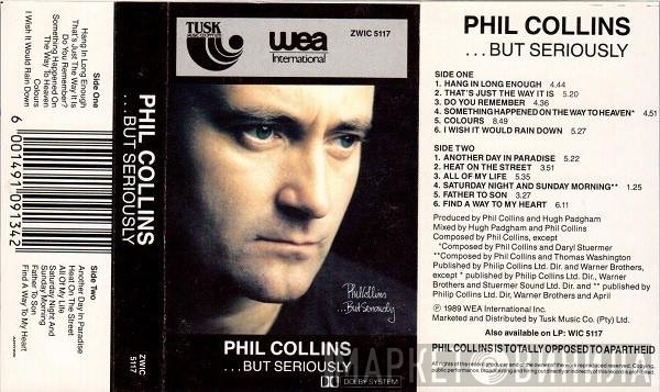 Phil Collins  - ...But Seriously