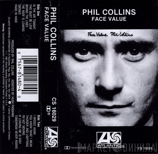 Phil Collins  - Face Value
