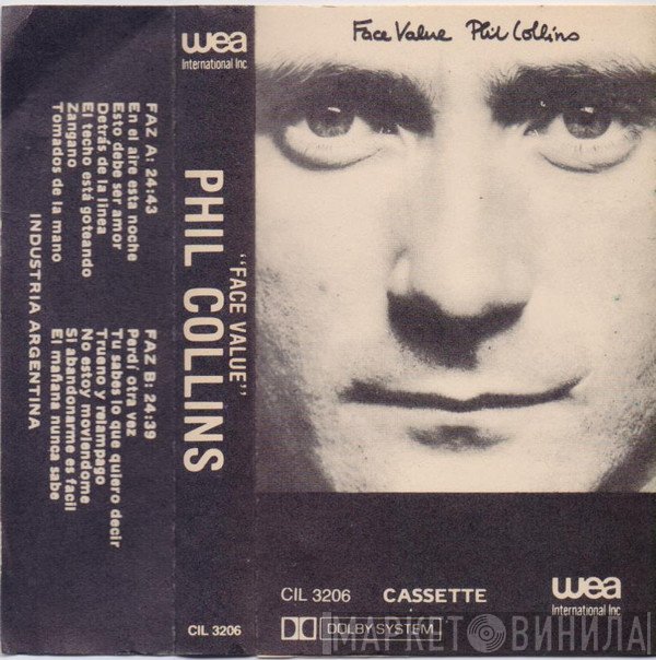 Phil Collins  - Face Value