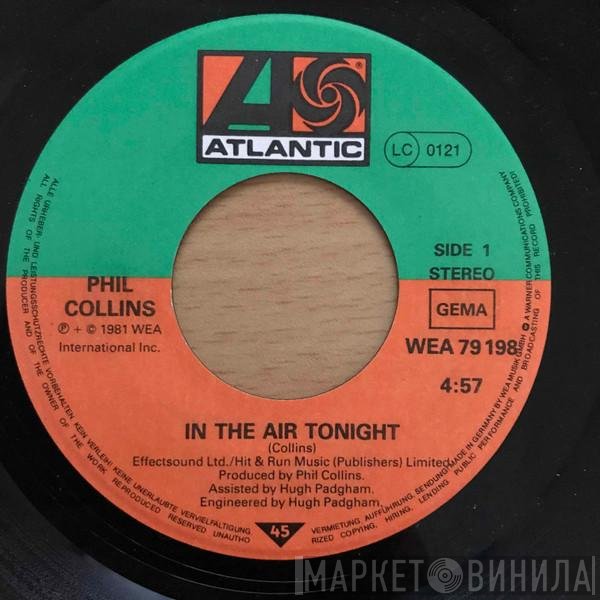 Phil Collins  - In The Air Tonight