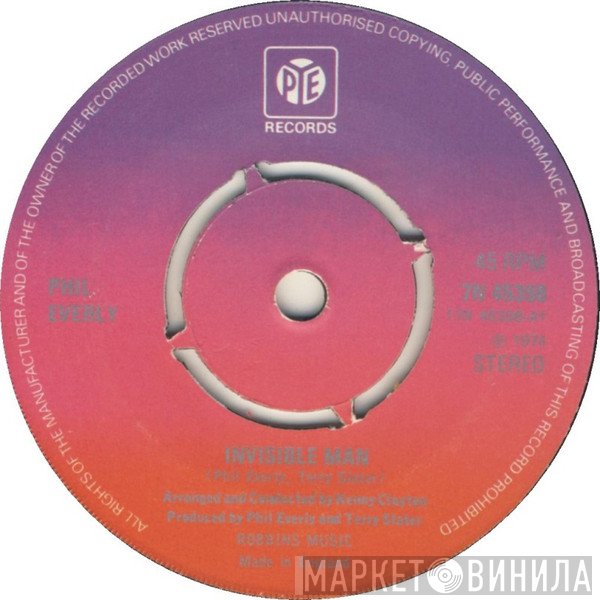 Phil Everly  - Invisible Man