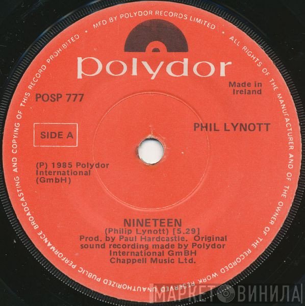 Phil Lynott  - Nineteen
