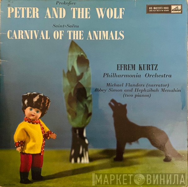 Philharmonia Orchestra, Camille Saint-Saëns, Sergei Prokofiev, Efrem Kurtz - Peter And The Wolf / Carnival Of The Animals