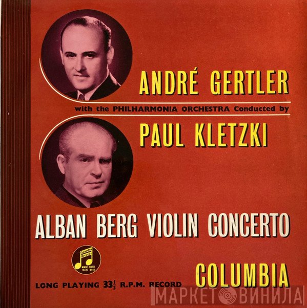 Philharmonia Orchestra, Alban Berg, Paul Kletzki, André Gertler - Violin Concerto
