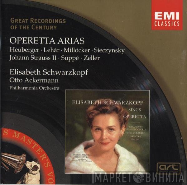 Philharmonia Orchestra, Elisabeth Schwarzkopf, Otto Ackermann - Operetta Arias. Heuberger . Lehár . Millöcker . Sieczynsky . Johann Strauss II . Suppé . Zeller