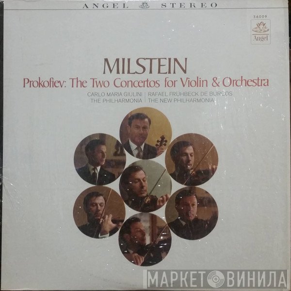 Philharmonia Orchestra, Sergei Prokofiev, New Philharmonia Orchestra, Carlo Maria Giulini, Rafael Frühbeck De Burgos, Nathan Milstein - The Two Concertos For Violin & Orchestra