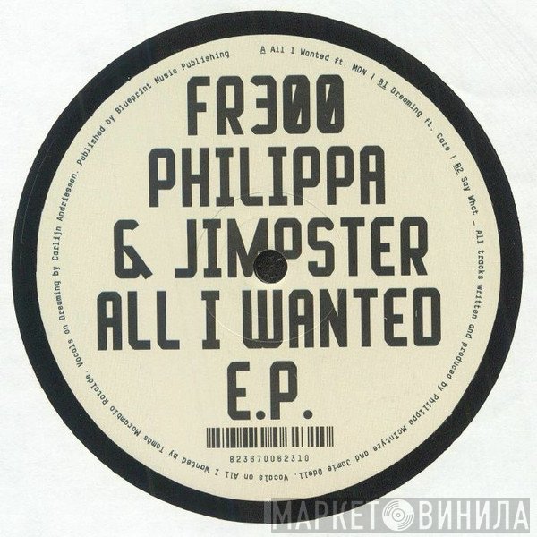 Philippa , Jimpster - All I Wanted E.P.