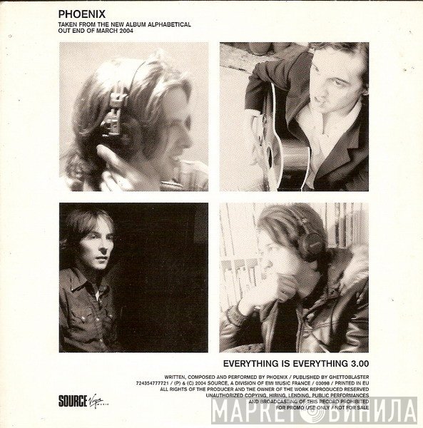 Phoenix  - Everything Is Everything