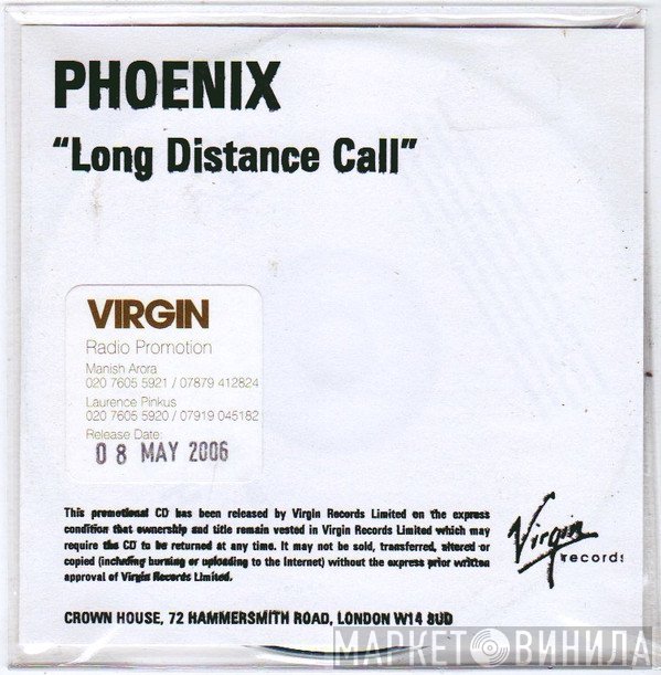 Phoenix  - Long Distance Call