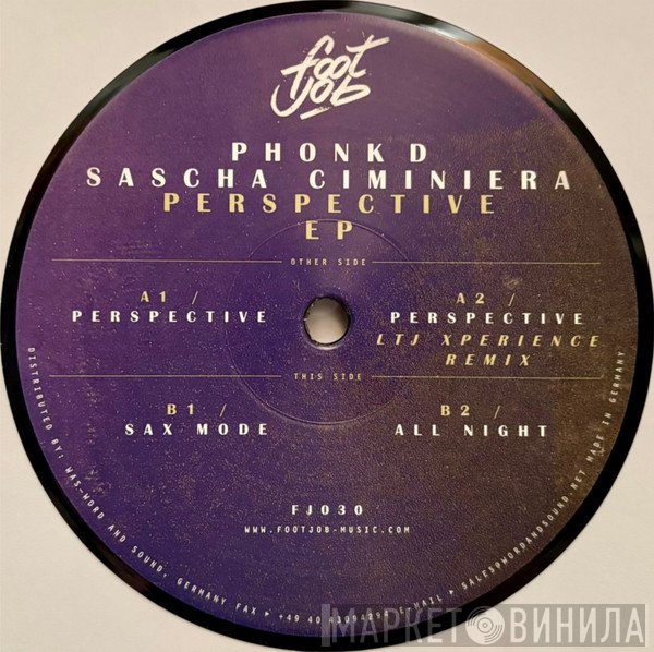 Phonk D, Sascha Ciminiera - Perspective EP