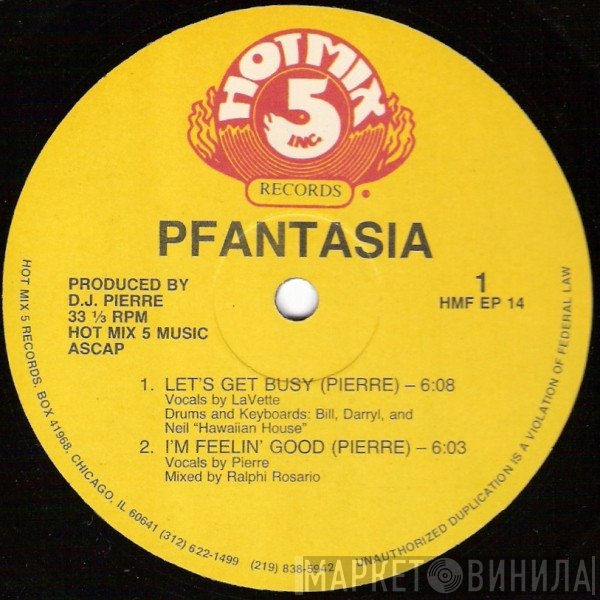 Phortune, Pfantasia - Let's Get Busy / You Wanna Party