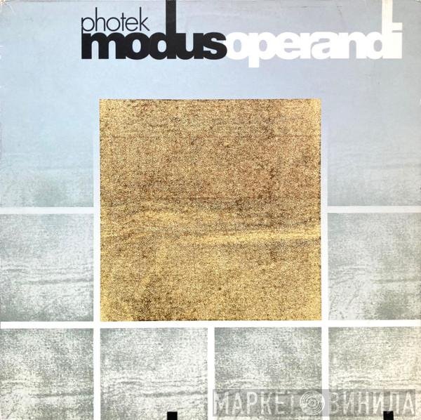 Photek - Modus Operandi