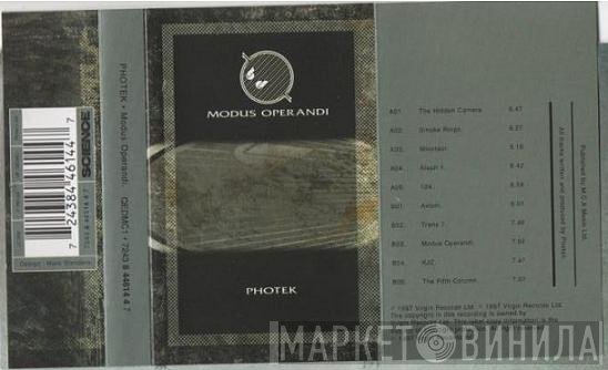 Photek  - Modus Operandi