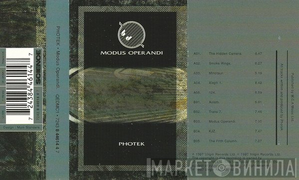 Photek  - Modus Operandi