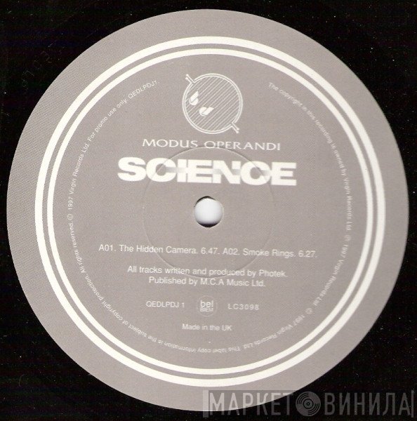 Photek  - Modus Operandi