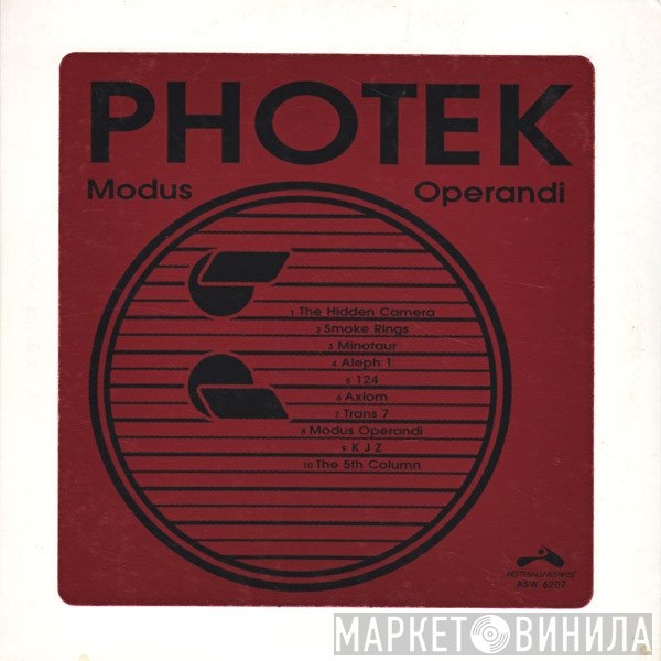 Photek  - Modus Operandi