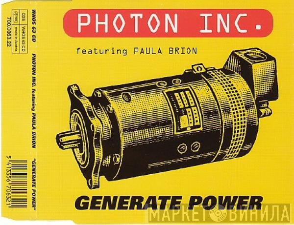 Photon Inc. Featuring Paula Brion  - Generate Power
