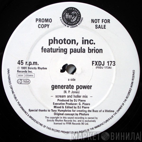 Photon Inc.  - Generate Power
