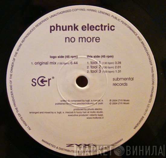 Phunk Electric - No More