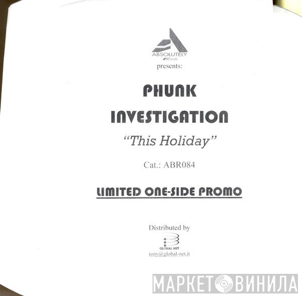 Phunk Investigation - This Holiday