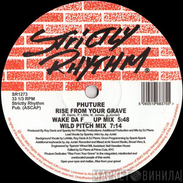 Phuture - Rise From Your Grave