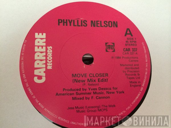 Phyllis Nelson - Move Closer (New Mix Edit)