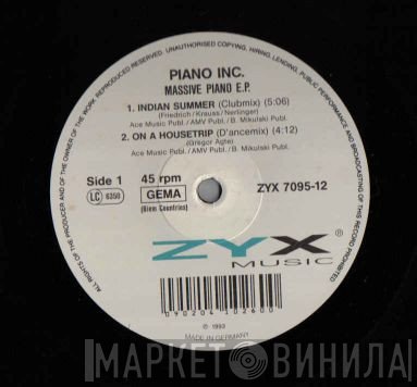 Piano Inc. - Massive Piano E.P.