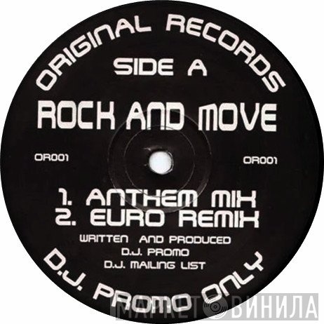 Pianoman  - Rock And Move / Get Up
