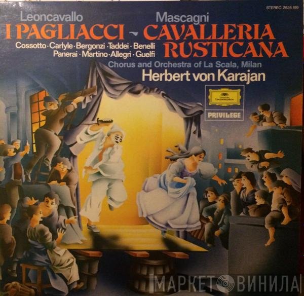 Pietro Mascagni, Herbert von Karajan, Ruggiero Leoncavallo - I Pagliacci / Cavalleria Rusticana (Highlights)