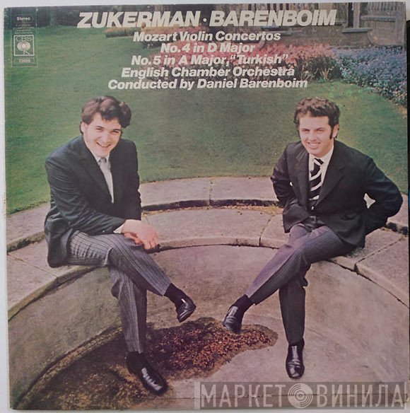 Pinchas Zukerman, Daniel Barenboim - Zukerman Barenboim Mozart Violin Concertos