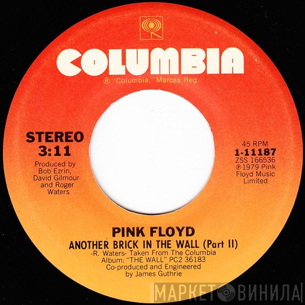 Pink Floyd  - Another Brick In The Wall (Part II)