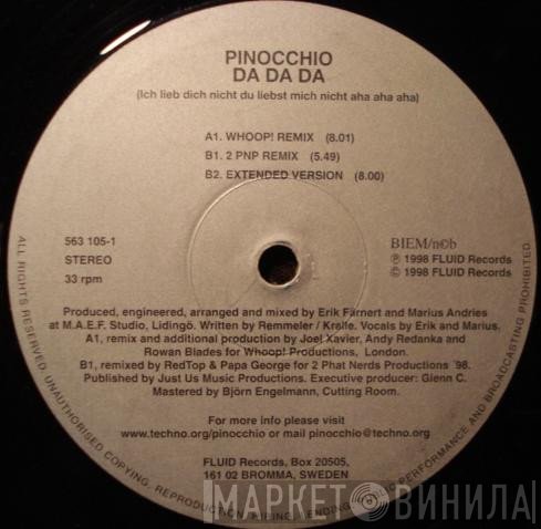 Pinocchio - Da Da Da