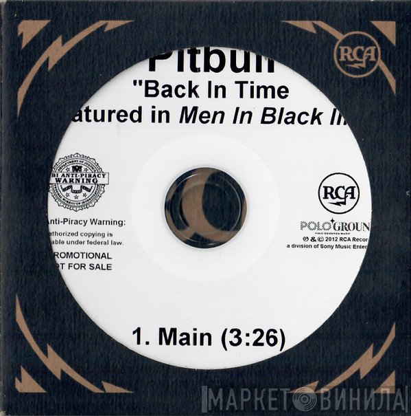 Pitbull  - Back In Time