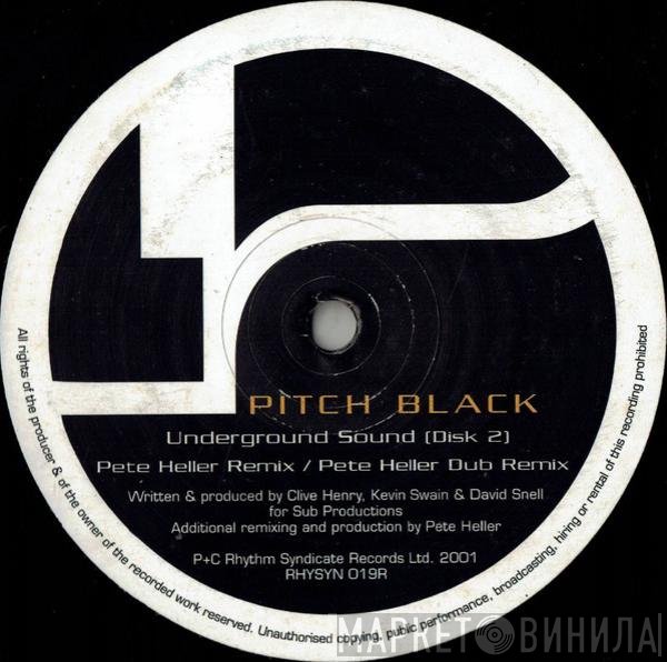 Pitch Black  - Underground Sound (Disc 2)