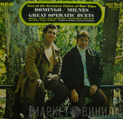 Placido Domingo / Sherrill Milnes, The London Symphony Orchestra, Anton Guadagno  - Great Operatic Duets