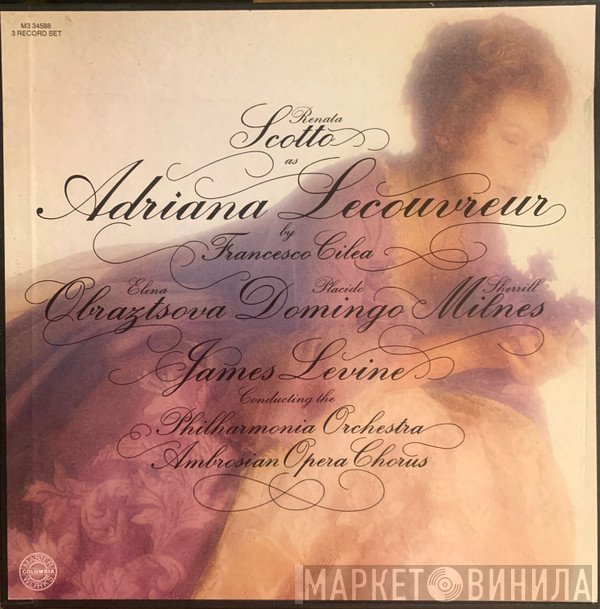 Placido Domingo, James Levine , Francesco Cilea, Renata Scotto, Sherrill Milnes, Elena Obraztsova - Adriana Lecouvreur