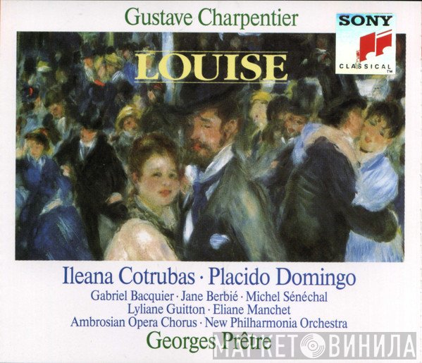 Placido Domingo, New Philharmonia Orchestra, Gabriel Bacquier, The Ambrosian Opera Chorus, Georges Prêtre, Ileana Cotrubas, Gustave Charpentier, Michel Sénéchal, Jane Berbié, Eliane Manchet, Lyliane Guitton - Louise
