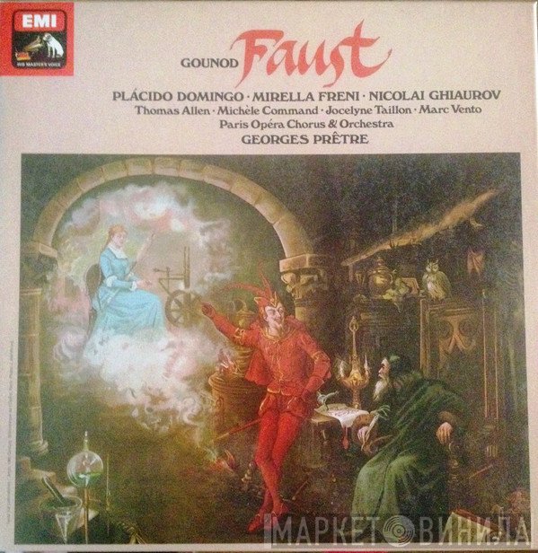 Placido Domingo, Thomas Allen, Charles Gounod, Jocelyne Taillon, Michèle Command, Mirella Freni, Nicolai Ghiaurov, Georges Prêtre, Choeur National De L'Opéra De Paris, Marc Vento, Orchestre du Théâtre National de l'Opéra - Faust
